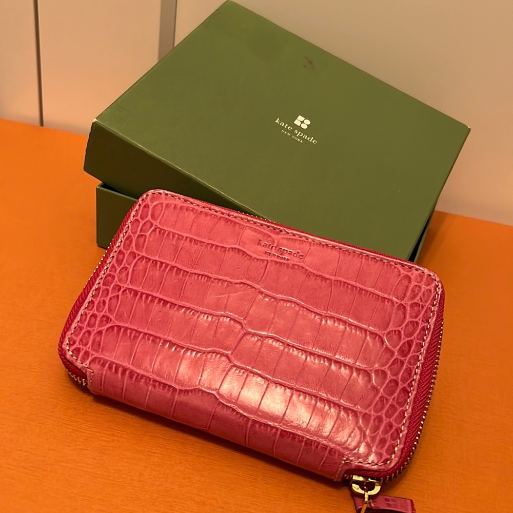 Kate Spade Leather Jewelry Case - Picture 1 of 4